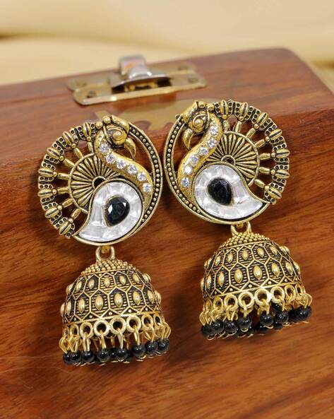 Share more than 167 black earrings buy online india latest