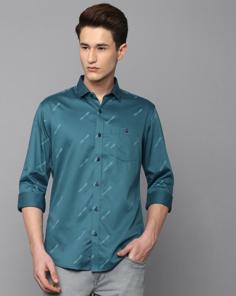 Buy Blue Shirts for Men by LOUIS PHILIPPE Online