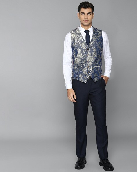 Buy Navy Blue 3P-Suit Sets for Men by LOUIS PHILIPPE Online