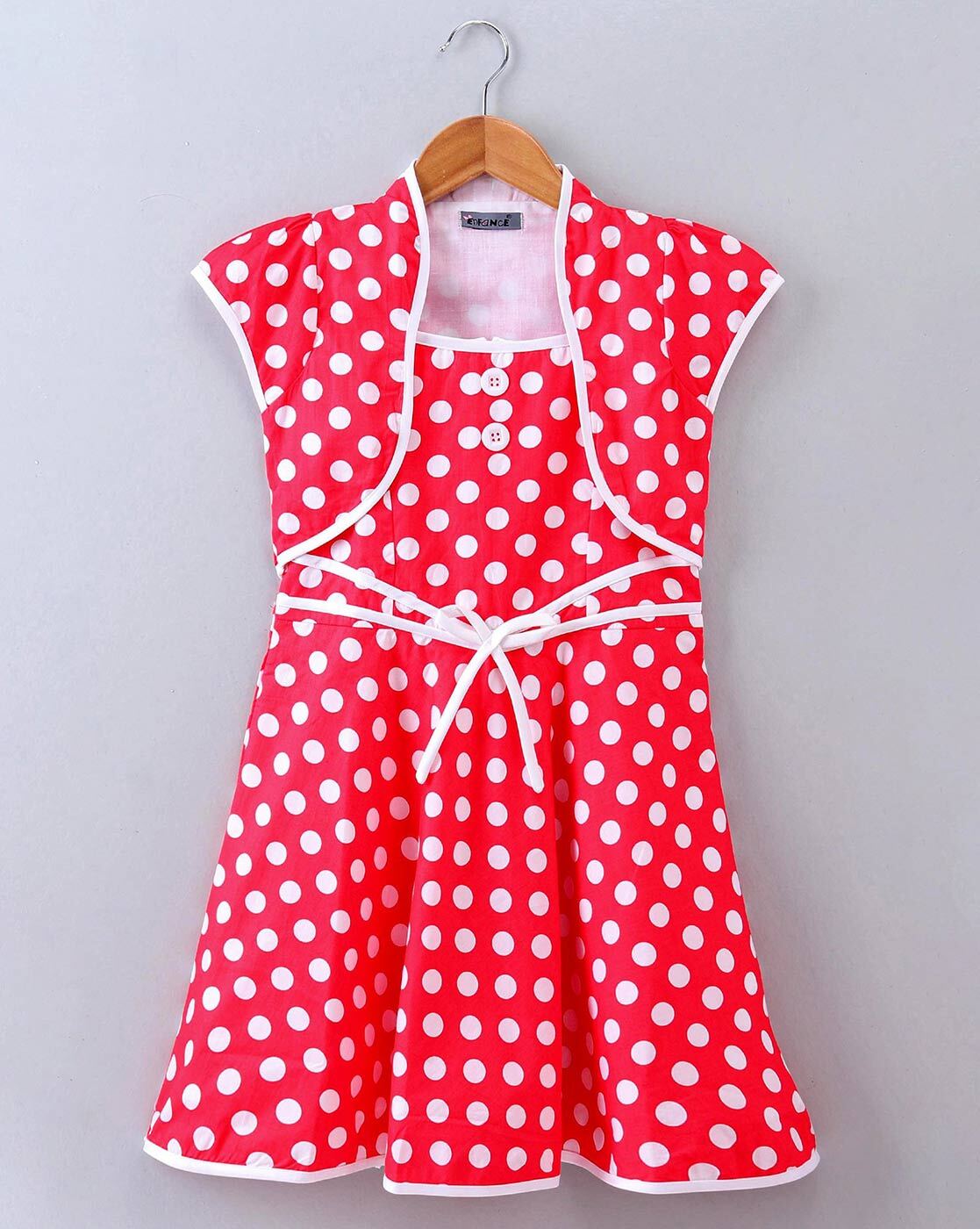 Buy Red Dresses & Frocks for Girls by ENFANCE Online | Ajio.com