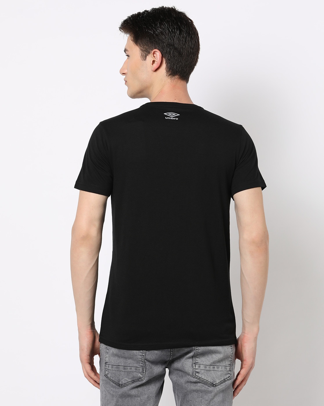 Buy Jet Black Tshirts for Men by UMBRO Online