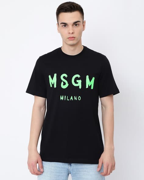 Mens Tshirts Msgm Milano Maglietta T Shirt Sale Msgm Milano