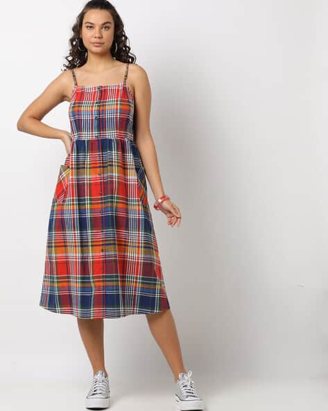 Buy Red Dresses for Women by LEE COOPER Online | Ajio.com