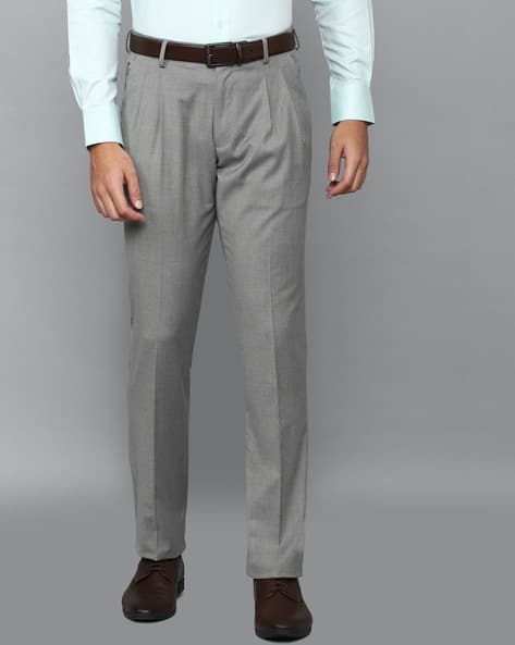 Buy Grey Trousers Pants for Men by LOUIS PHILIPPE Online
