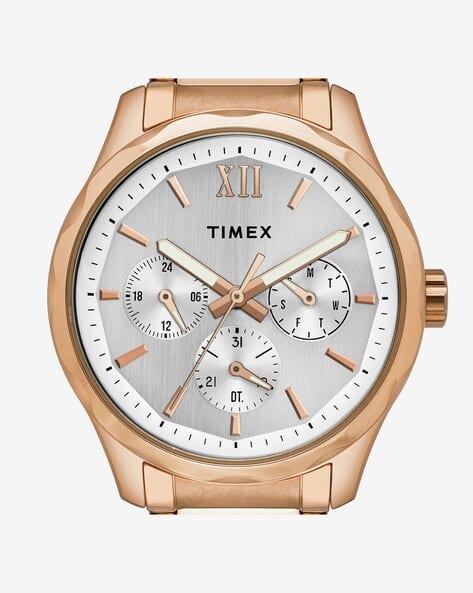 Men TW0TG7605 Chronograph Watch with Steel Strap