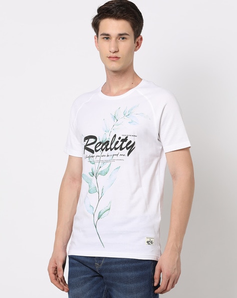 Buy White Tshirts for Men by DNMX Online