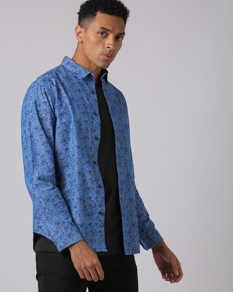 Buy Blue Shirts for Men by Buda Jeans Co Online