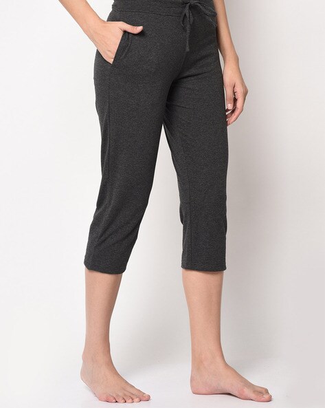 Capris with Drawstring Waist