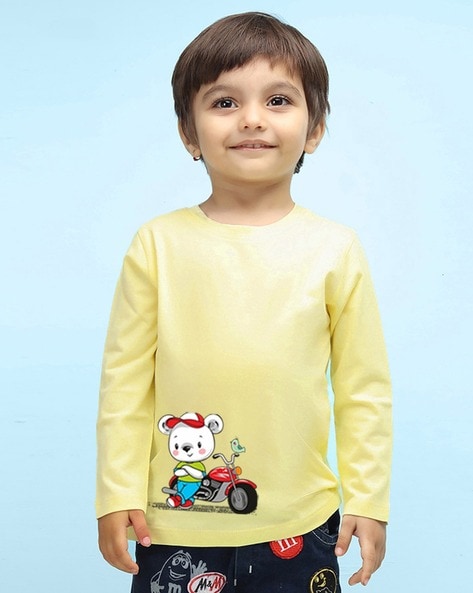 infant yellow t shirt