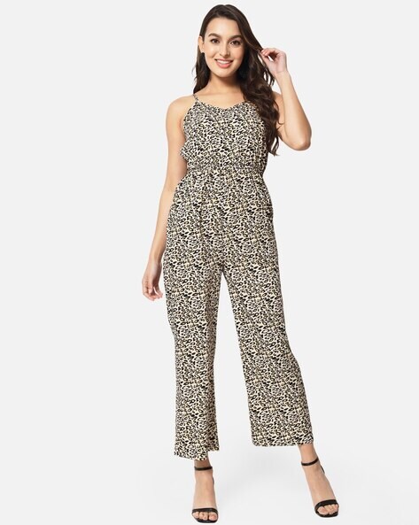 Cheetah Print 70s Flared Jumpsuit | Etsy | Flare jumpsuit, Jumpsuit, Cheetah  print