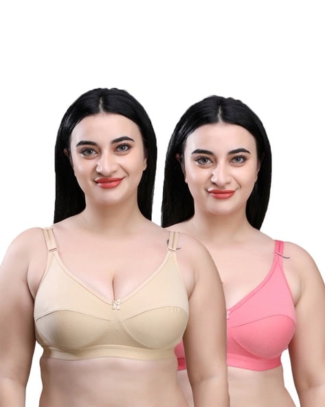 Buy Pink & Nude Bras for Women by SKDREAMS Online