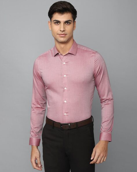 louis philippe pink shirt