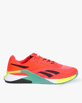 Reebok sneakers clearance orange