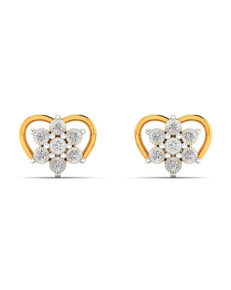 LALITHA DIAMOND STUDS - EFIF Diamonds – EF-IF Diamond Jewellery