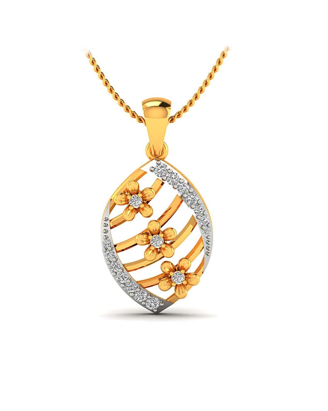 Cushion Cut Fancy Yellow Diamond Pendant – Hamra Jewelers