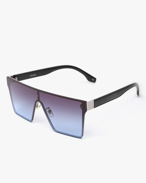 Balenciaga Oversized Flat Top Sunglasses in Black | Lyst