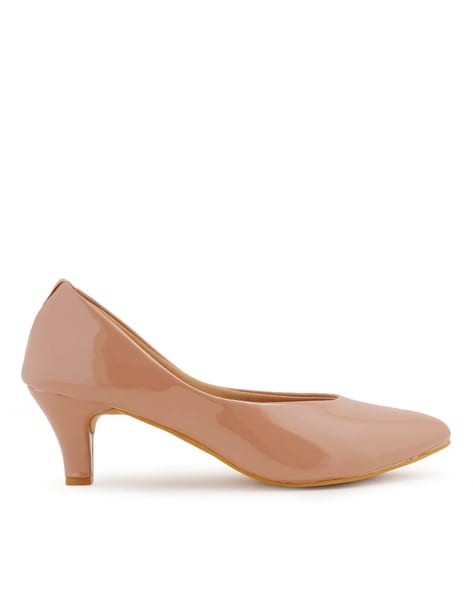 Peach kitten clearance heels