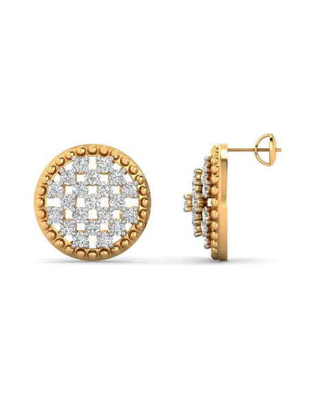 Pandora Infinite Lab-grown Diamond Stud Earrings 0.50 carat tw 14k Gold |  Gold | Pandora US