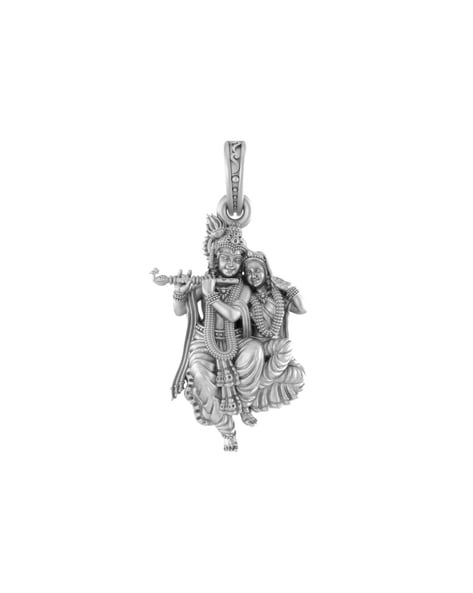 Krishna on sale silver locket