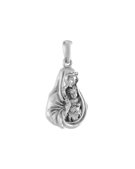 Buy 18K Yellow Gold Virgin Mary Pendant – Jahda Jewelry Store