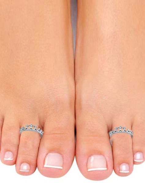 5mm Gold Dipped Silver Toe Ring Simple Toe Ring Adjustable Toe Band  Minimalist — Discovered