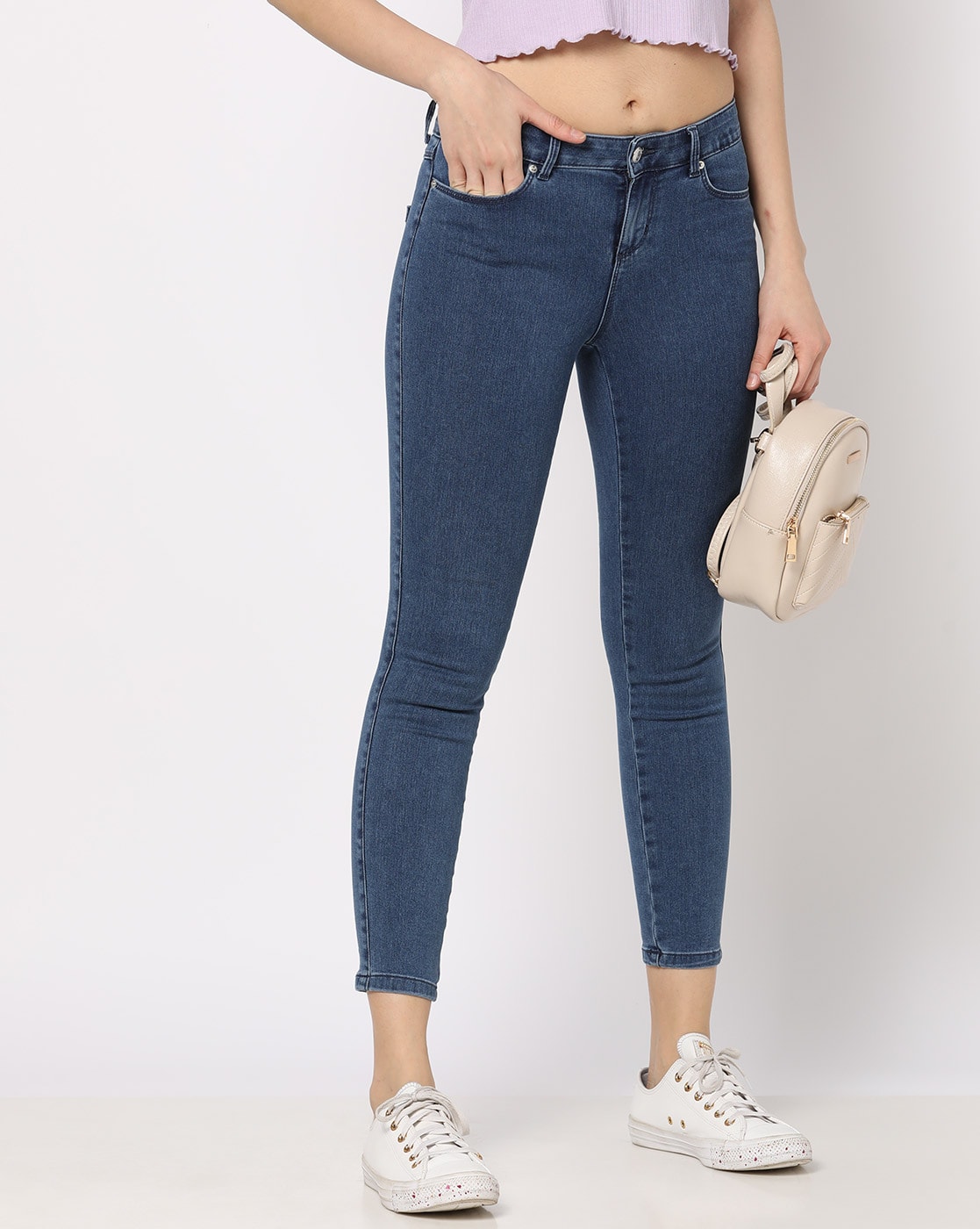 Buy Blue Jeans & Jeggings for Women by ISCENERY BY VERO MODA | Ajio.com