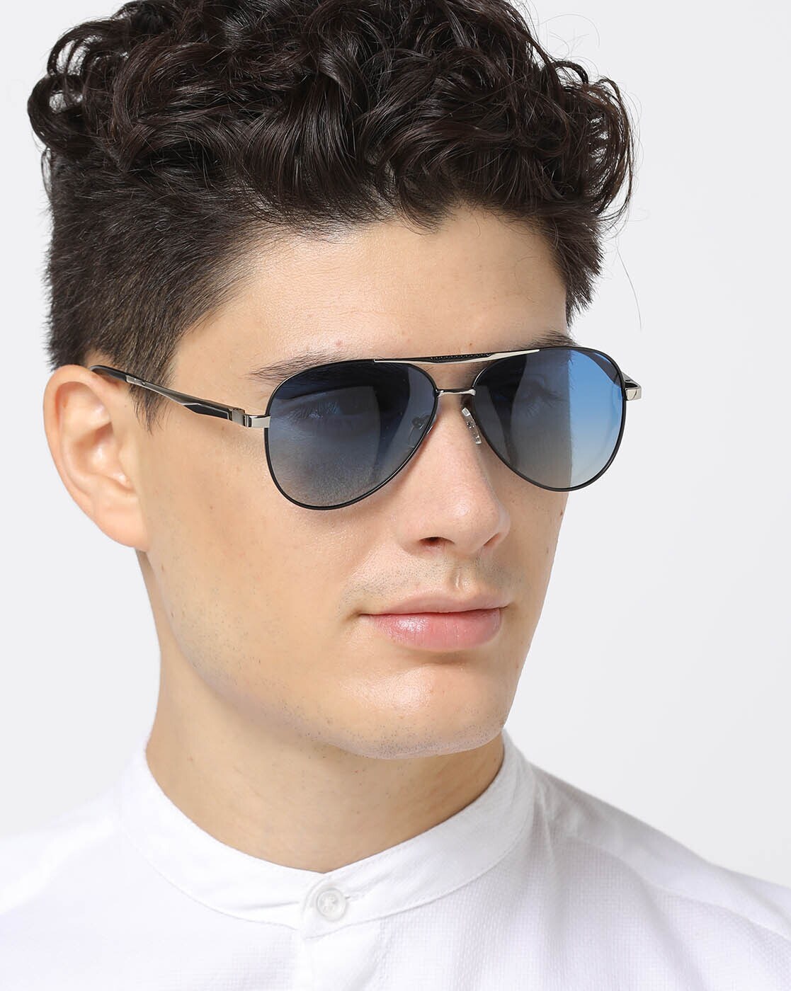 Blue Sunglasses Lenses | Blue mirrored sunglasses, Men sunglasses fashion, Blue  sunglasses