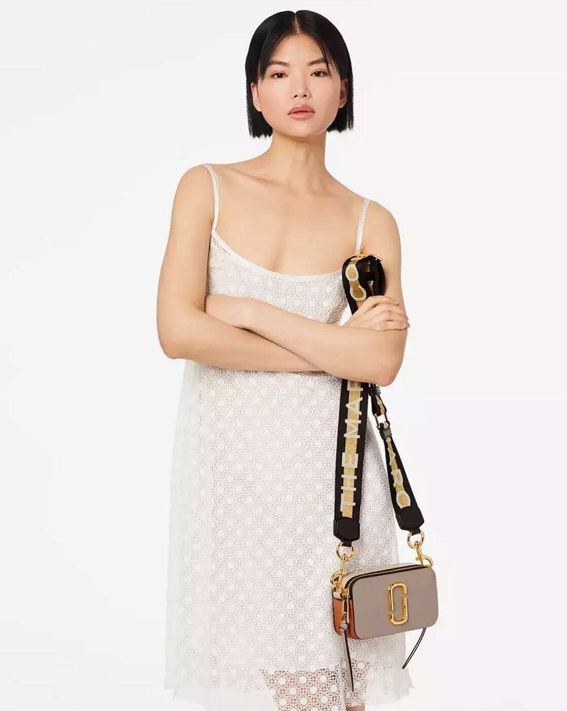 Marc Jacobs The Snapshot Gilded Crossbody Bag – Cettire