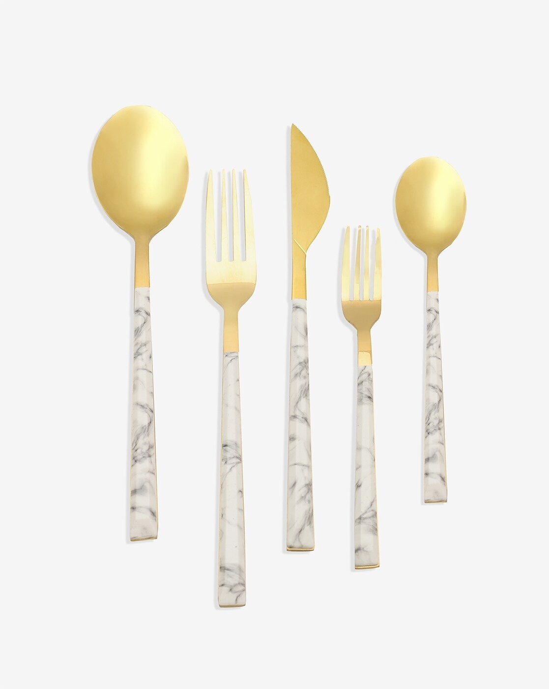 Buy Gold/Brown Cutlery for Home & Kitchen by Bonhomie Online