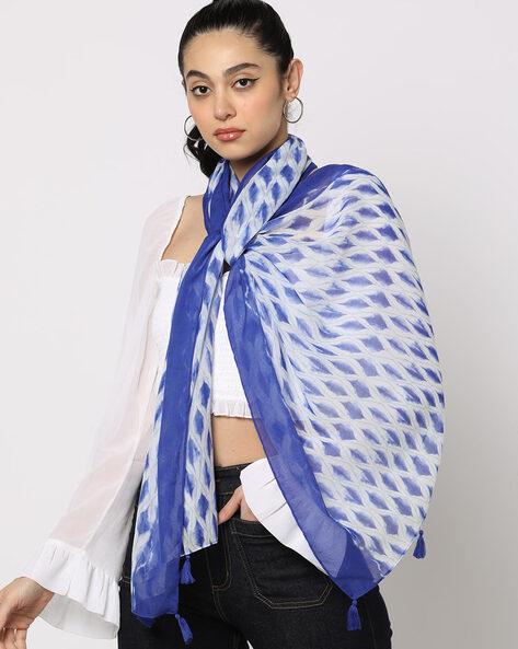 Geometric Print Scarf Price in India