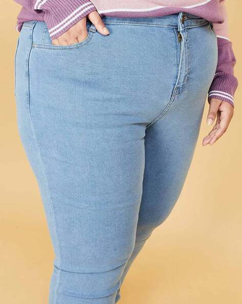 Slim-fit Elastic Pencil Pants Jeans | Pencil pants, Slim fit, Jeans pants