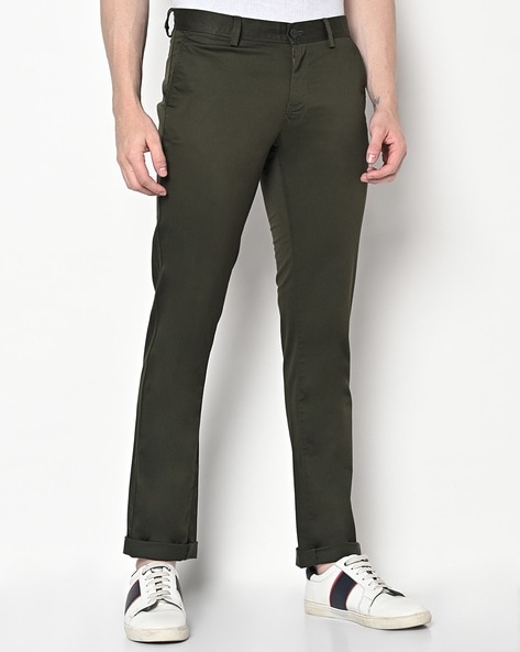 Men Regular Fit Khaki Polyester Trousers Price in India Full  Specifications  Offers  DTashioncom