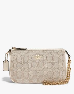 COACH Selena Grace Nolita Wristlet 19 LiSelena White India