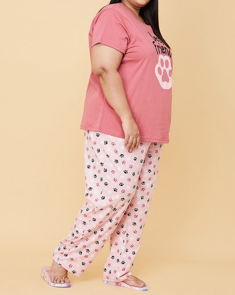 Cheap plus size discount pjs