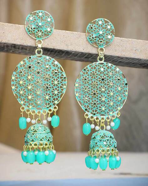 Turquoise Dreamcatcher Earrings - Unicornucopia - What Dreams May Come