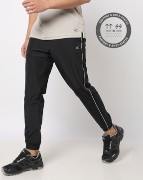 Active Wear Slim Fit Polyester Joggers For Men  Athletic Track Pants For  Sports Running And Workout 