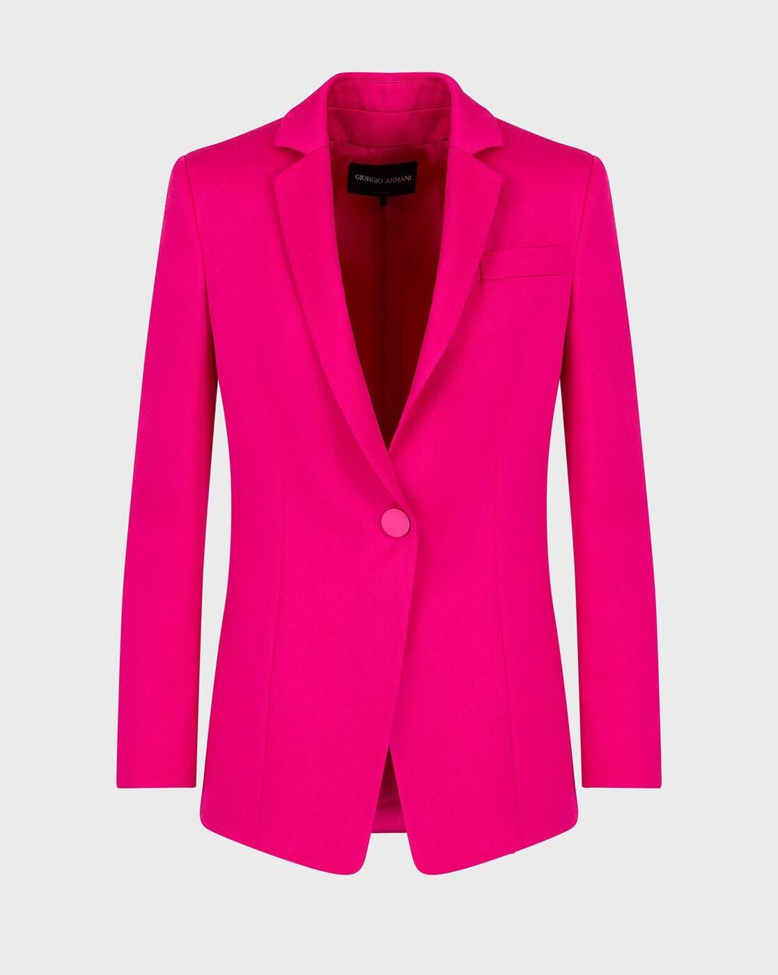 Giorgio Armani テーラードジャケット 45 ピンク Buy GIORGIO ARMANI Main Line Wool Regular Fit Blazer | Pink Color