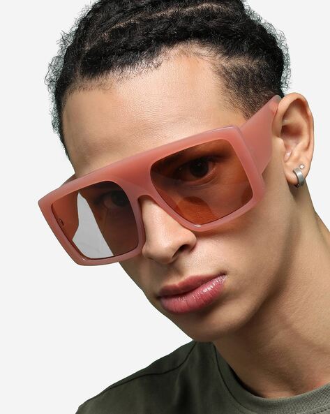 Oversized pink sales glasses