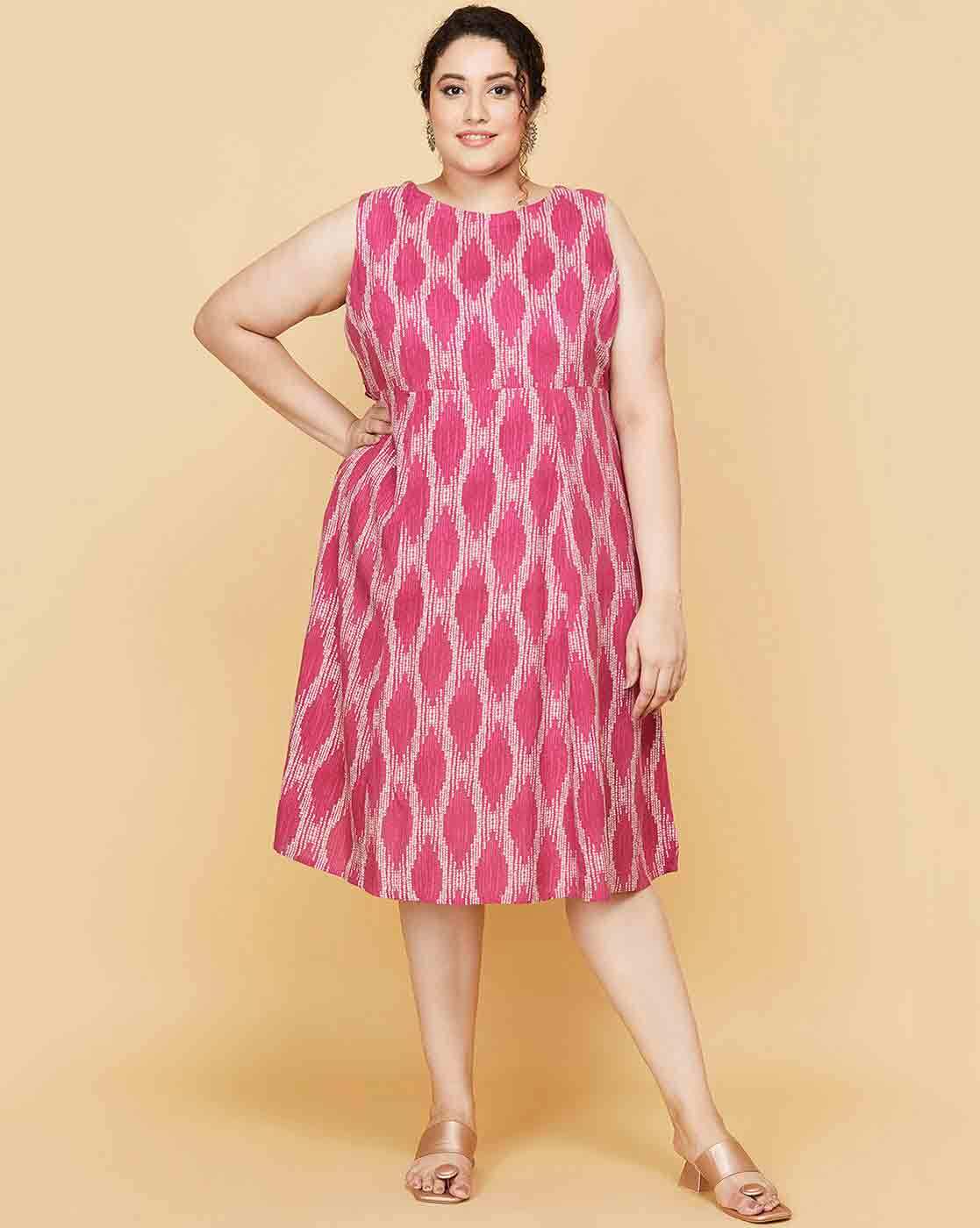Detail Boutique - Sade Maxi Dress - Hot Pink - Plus Size Women Dresses