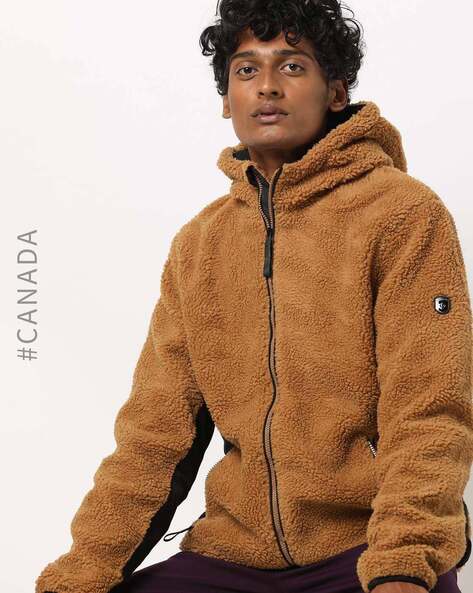 Full sherpa hoodie outlet mens