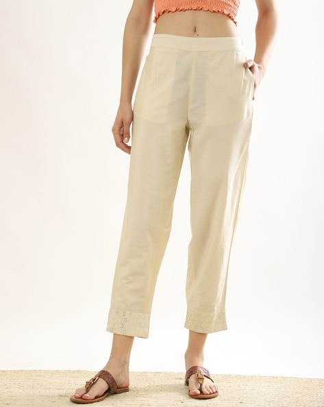 Women Pants with Insert Pockets