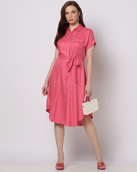 Color Block Cream & Mint High Low Shirt Dress – SassyStripes
