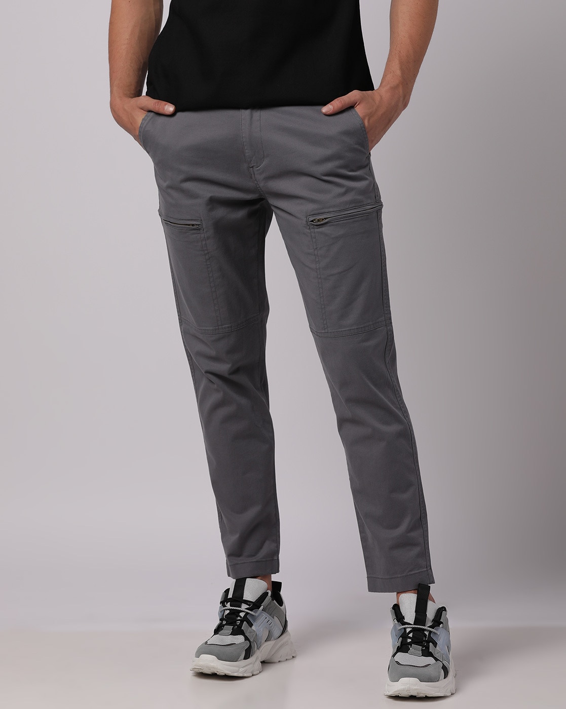 Buy Beige Trousers  Pants for Men by JAINISH Online  Ajiocom