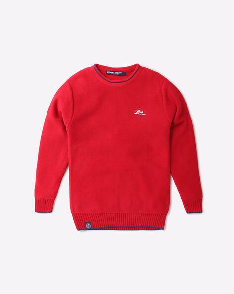 Buy Red Sweaters Cardigans for Boys by MONTE CARLO KIDS Online