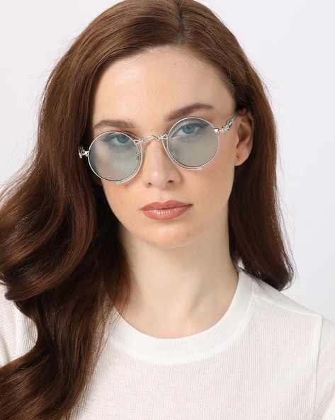 Brown Tortoiseshell Effect Round Frame Sunglasses | New Look