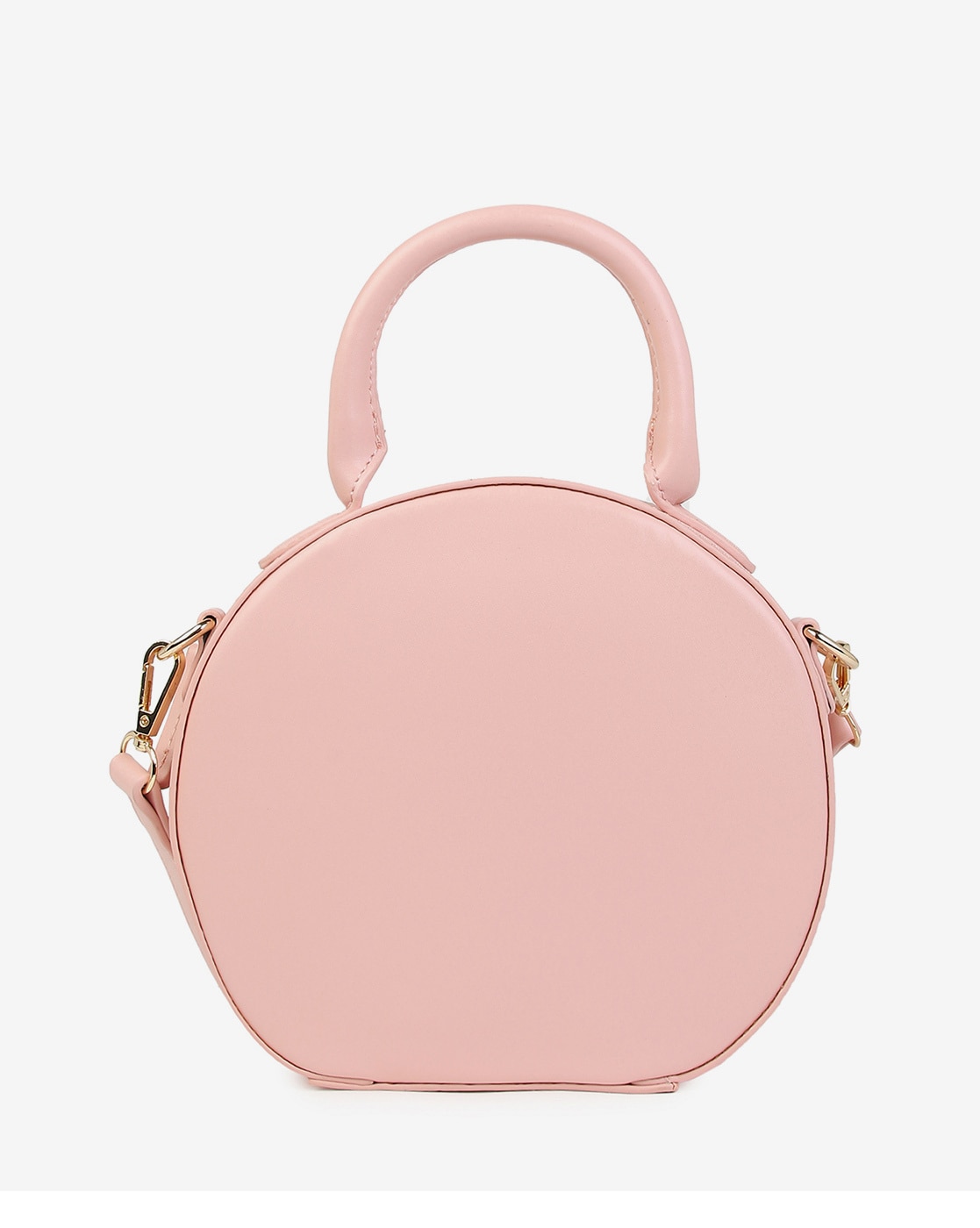 Round deals pink bag