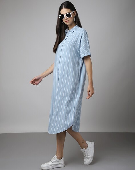 Buy Blue Nightshirts&Nighties for Women by Outryt Online