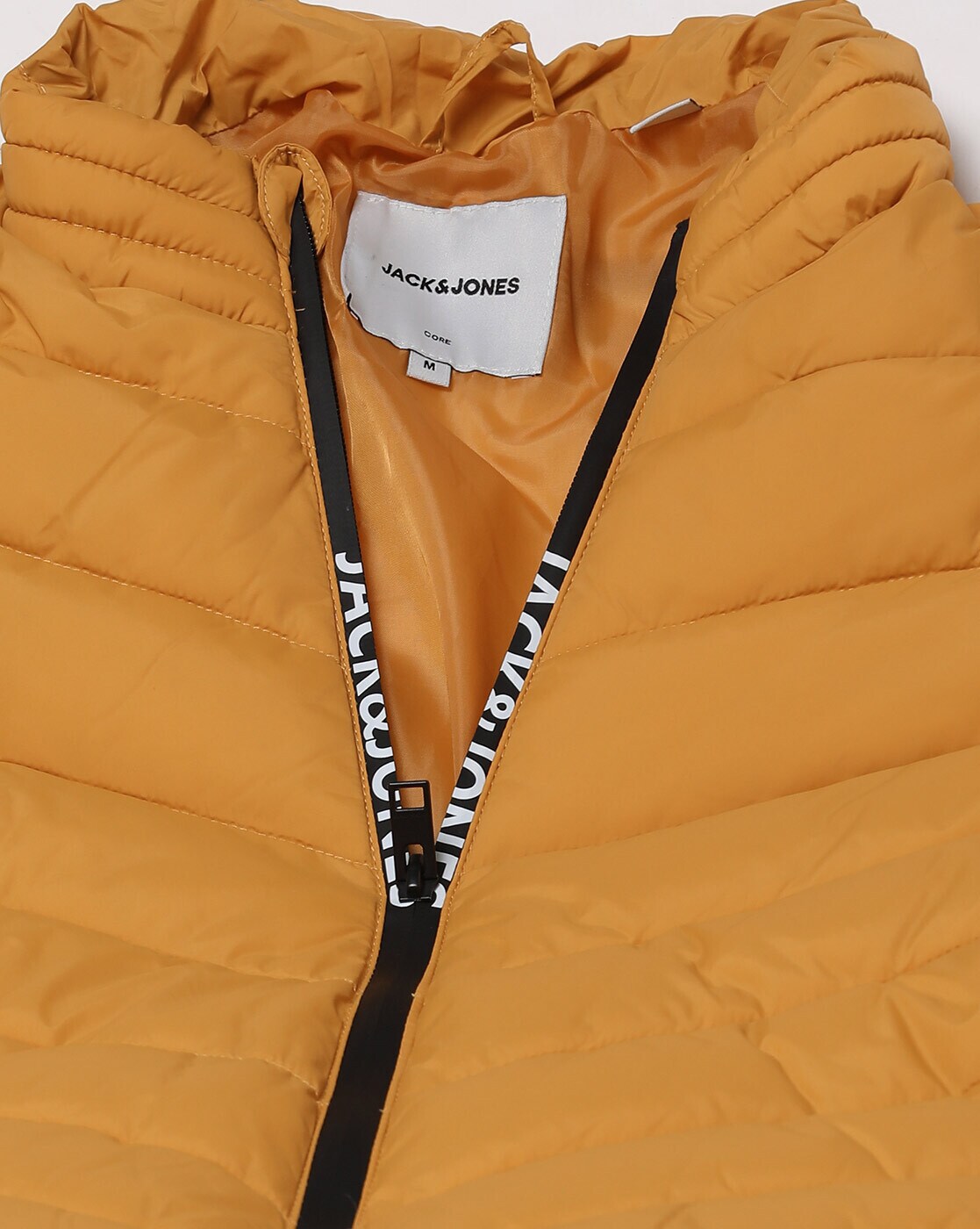 Quilted Zip Front Puffer Jacket