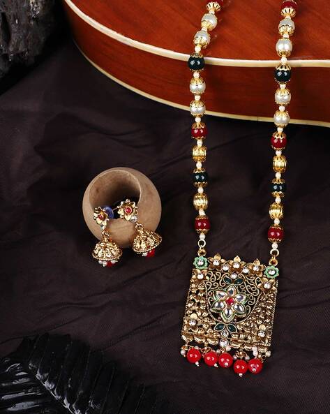 Buy Gold FashionJewellerySets for Women by Anika's Creation Online