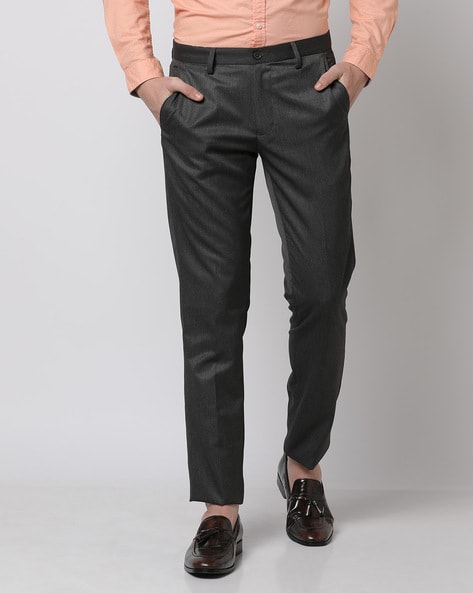 Slim Fit Business Pants Men | British Style Men's Pants | British Winter  Trousers - Suit Pants - Aliexpress
